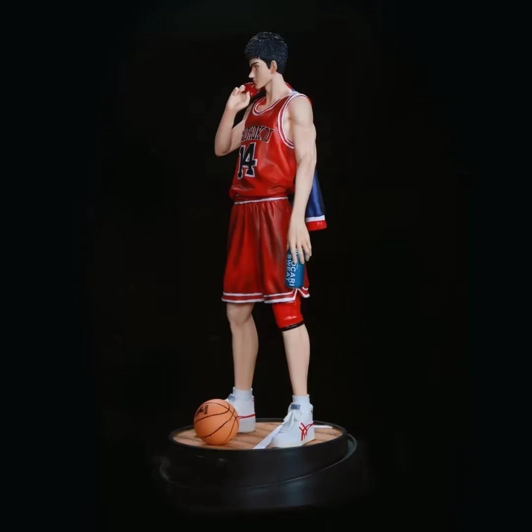 Miyagi Ryota Figure Sakuragi Hanamichi Figure Rukawa Kaede Figure Takenori Akagi Figure Mitsui Hisashi Figure Standing Handicrafts Anime Gifts (Rukawa Kaede)