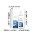 thumbnail image 3 of Stain Treater Refill Ready Kit, 120ml Clothes Oil Stain Remover, No Dry Cleaning Food, Grease, Coffee Off Laundry, Underwear, Fabric, 3 of 6