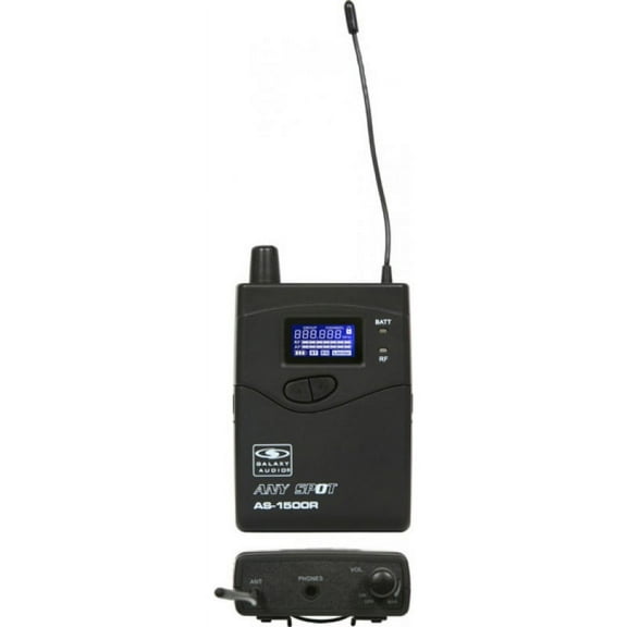 Galaxy Audio AS-1506R As-1500 Receiver W/ Eb-6 Upgrade Lcd Display & Limiter New