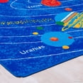 thumbnail image 5 of Allstar Kids / Baby Room Area Rug. Solar System Bright Blue Colorful Vibrant Colors (7' 3" x 10' 2"), 5 of 7