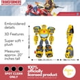 thumbnail image 2 of Almohada Franco Kids Transformer Bumblebee de felpa suave, 2 of 6