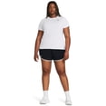 thumbnail image 2 of Shorts Under Armour Fly By Mujer 2XL Negro Blanco, 2 of 2