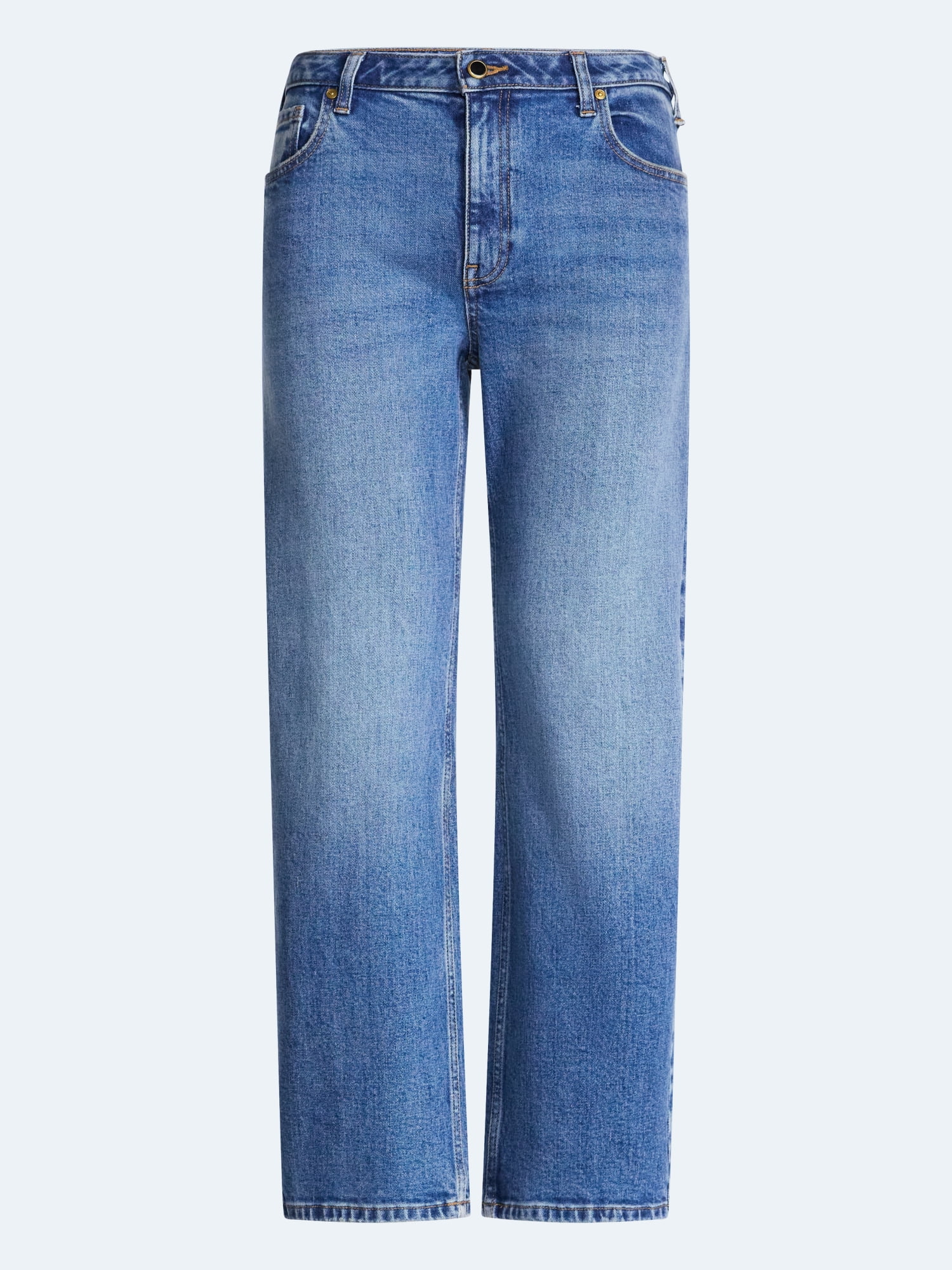 Scoop Women’s and Women's Plus The Stanton Stovepipe Jeans, 30'' Inseam, Sizes 0-28W