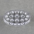 thumbnail image 3 of kurtrusly Acrylic Pigment Cup Holder Transparent Ink Stand for Cosmetic Makeup Paint Ink Display Box Oval, 3 of 5