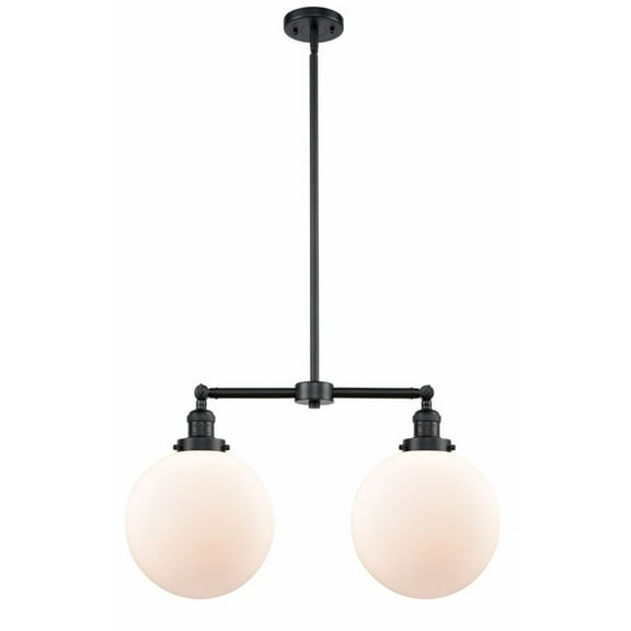 Innovations 209-OB-G201-10-LED X-Large Beacon 2 Light Chandelier part of the Franklin Restoration Collection, Oil Rubbed Bronze