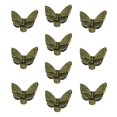 thumbnail image 2 of Tiradores de Perilla de pequeña sala de Aleación de Zinc con Forma de Mariposa de 36 Mm Tornillos Incluidos Fácil de Instalar verde BLESIY Perillas del gabinete, 2 of 7