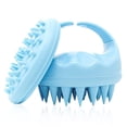 thumbnail image 2 of Silicona Scalp Massager Head Scrubber Exfoliating Cepillo Ducha Masaje Cabello Herramienta de crecimiento Mujer Belleza Salón Cuidado de la piel Accesorios Azul Speravity  HA047911-02B, 2 of 7