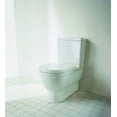 thumbnail image 2 of Duravit 0063890000 Starck 3 Round Closed Front Toilet Seat with Cover, White, 2 of 5