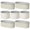 White, variant on SnugNiture 7-Pack 2x2x1 .5ft & 4x2x1 .5ft Galvanized Steel Raised Garden Bed, Outdoor Metal Planter Box for Vegetables and Flowers,Brown