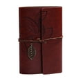 thumbnail image 1 of WHEANG Home Decor European -Style Retro Noteping Book Creative Travel Diary Notebook Stationery Live Page Logo Leather Paper One Size Multi-Color, 1 of 3
