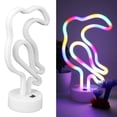 thumbnail image 1 of Khall Lampara Techo Ceiling Light LED Neon Light Colorful Bird Shape Night Light For Home Wedding Party Decor USB/Battery Powered, 1 of 8