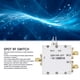 thumbnail image 3 of Interruptor SPDT RF, 0,1 A 6 GHz Conmutación De Señal Confiable, Versátil Y Robusta Módulo De Interruptor RF De Alto Aislamiento aleación De Aluminio Para Uso Industrial, 3 of 7