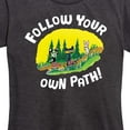 thumbnail image 3 of Pete The Cat - Follow Your Own Path - Women's Short Sleeve Graphic T-Shirt, 3 of 6