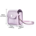 thumbnail image 1 of Yimiti Étui de Transport Élégant pour Animaux Interactifs Bitzee - Sac de Rangement en Pvc!, Violet, 1 of 9