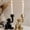 2Pcs Monkey Shaped Candlestick Under $5 a1, variant on Usloyux Monkey Shaped Resin Candlestick, Long Candle Tabletop Holder for Home Decor, Novelty Holiday Candle Centerpiece for Living Room Mantel Shelf Entryway