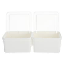 FUTUREORYY 1Pack Simple Aesthetic White Laundry Holder for Laundry Room Organizers and Item Storage 11.8x3.1x2.2in