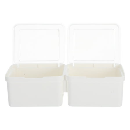 FUTUREORYY 1Pack Simple Aesthetic White Laundry Holder for Laundry Room Organizers and Item Storage 11.8x3.1x2.2in