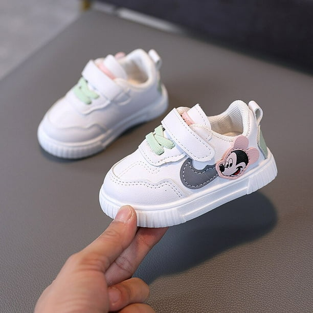 Passerby vowel Absolutely Chaussures décontractées blanches pour bébé garçon fille marque enfants  Sneaker Mickey Mouse blanc enfants chaussures de sport enfant en bas âge  chaussures de marche - Walmart.ca