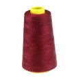 thumbnail image 4 of 2-Pack 2300 Yards Colored Polyester Sewing Thread Burgundy,2Pc Sewing Thread,Household Color Polyester Sewing Thread Pagoda Thread 2Pc 2300 Yards, 4 of 4