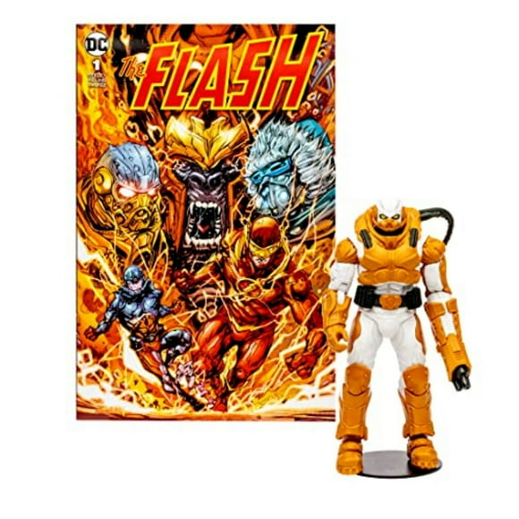 DC Direct Heatwave 7" Figure With the Flash Comic