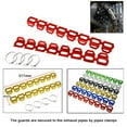 thumbnail image 2 of Labymos Motorcycle Exhaust Pipes Heat Shield Motorcycle Exhaust Heat Shield Muffler Pipes Heat Shield Guards, 2 of 5