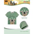 thumbnail image 4 of Pack de 2 remeras sin mangas para niño Disney Star Wars Baby Yoda, 4 of 6