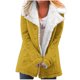 thumbnail image 2 of Puntoco-Chaqueta de talla grande para mujer, chaqueta con solapas de botones de felpa compuesta cálida de invierno, prendas de vestir, abrigo, liquidación de Navidad Puntoco Puntoco-3973, 2 of 5