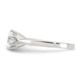 thumbnail image 4 of Sterling Silver Polished CZ Ring, 4 of 6