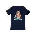 thumbnail image 4 of Cute Mermaid Lover Gift for Adult Men Women Kids Girls Boys T-Shirt Ocean Sea Mermaid Lover Birthday Holiday Presents Men Women Kids Tshirt, 4 of 10
