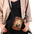 thumbnail image 4 of HELLHERO Polyester Women Crossbody Bag Adjustable Shoulder Strap Travel Crossbody Purse for Casual Use(Flamingo and Hippo Friendship), 4 of 7