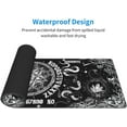 thumbnail image 4 of Black and White Witch Gaming Mouse Pad, Long Extended XL Mousepad Desk Pad, Large Nonslip Rubber Mice Pads Stitched Edges, 31.5'''' X 11.8'''', 4 of 6