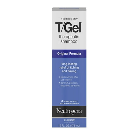 Neutrogena T/Gel Therapeutic Shampoo Anti-Dandruff Coal Tar Extract, 16 fl oz