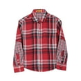 thumbnail image 1 of Boys Woven Shirt NAVY RED CHECK, 1 of 4