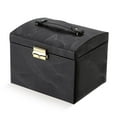 thumbnail image 4 of Jewelry Drawer Storage Box With Lock Jewelry Box for Girls and Women Black, 4 of 4
