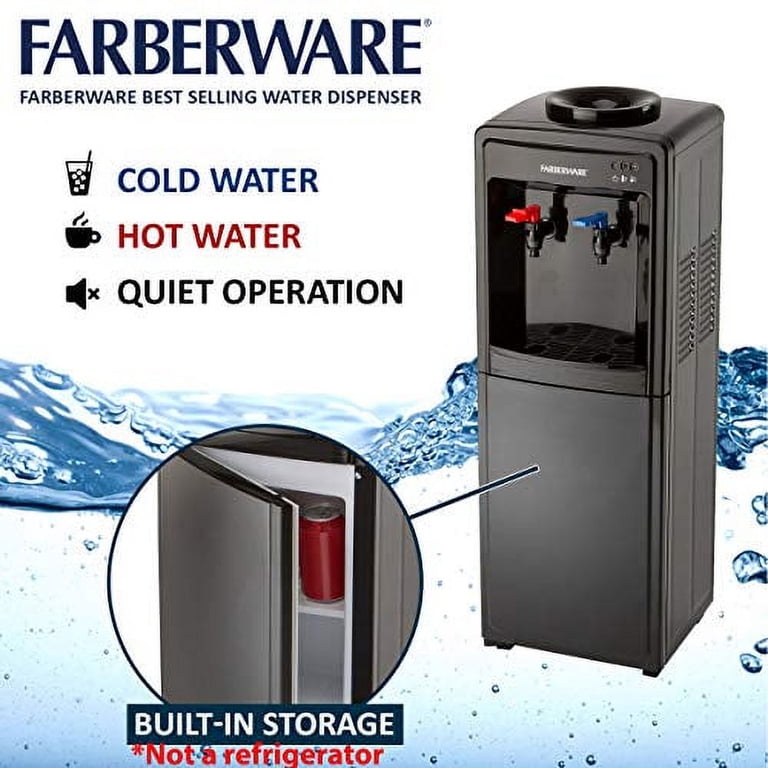 Farberware FW29919 Electric Hot and Cold Water Cooler Dispenser