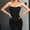 Black, variant on Abomasnow Corset Tops for Women Vintage Strapless Push Up Boned Bodyshaper Tops Fashion Back Zipper Waist Shapewear Tops with Padded on Clearance