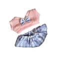 thumbnail image 1 of Suéter de peluche rosa Baoblaze para muñecas de 20 cm, 1 of 7
