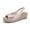 Beige, variant on BOCCA Women’s Open-Toe Slingback Espadrille Platform Sandals for Summer, Perfect for Casual Outings, Beach, Vacation, and Daily Wear