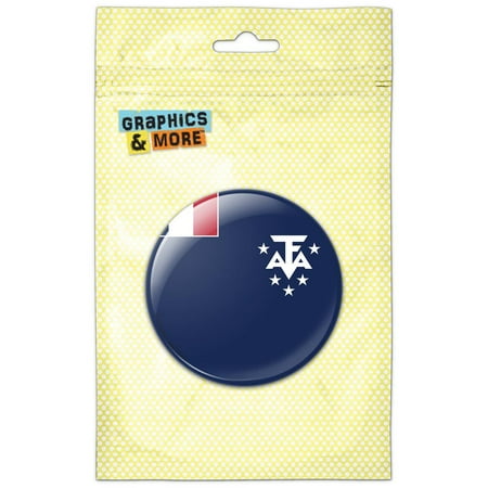 

French Southern and Antarctic Lands Flag Refrigerator Button Magnet