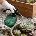 thumbnail image 4 of Uutvery Plastic Pressure Spray Bottle, Fine Mist Watering Can for Gardening Home Cleaning, Green Gray Spray Bottle 2 Size Options, Ergonomic Handle Sprayer, 4 of 6