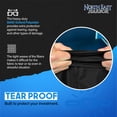 thumbnail image 3 of NEH T-Top Boat Cover 17-19ft, Thick Heavy Duty Fabric, Fade-Proof, Rip Resistant, Waterproof, Trailerable, Hard Top Center Console Cover, Black, 3 of 9