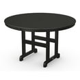 thumbnail image 2 of POLYWOOD Canyon 5-Piece Round Farmhouse Dining Set in Black, 2 of 6
