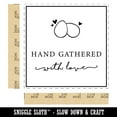thumbnail image 2 of Sweet Hand Gathered with Love Chicken Goose Duck Quail Eggs Self-Inking Rubber Stamp Ink Stamper - Black Ink - Large 1-1/2 Inch, 2 of 7