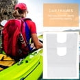 thumbnail image 3 of FESTFENDS 2Pack Kayak Paddles Storage Rack Transparent Plastic Practical Design for Paddling Enthusiasts, 3 of 8