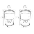 thumbnail image 2 of Funda Lavadora Redonda 19-20-22 Kg Acros - Easy - IEM - Koblenz Impermeable Caran Home Funda Lavadora Tina Redonda, 2 of 5