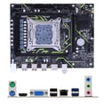 thumbnail image 1 of Placa Base X79 2*DDR3 64GB LGA 2011 Computadora PCI-E X16/X1 NVME M.2, 1 of 9
