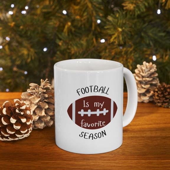 Football Fan Ceramic Mug Spor Lover Gift, Home Décor - 11oz15oz