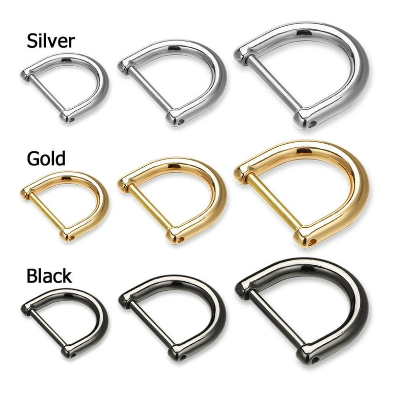 7/8 D-Ring Metal Buckle, A8028