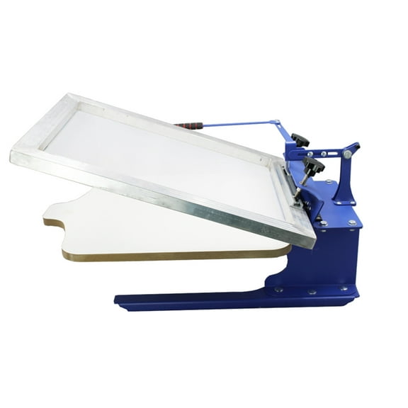 1 Color Simple Screen Printing Press Table Type Equipment Cloths Printer Pressing Machine 1 set