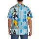 thumbnail image 3 of Fotbe French Bulldog Dog in a Bathtub Camisa Estampada de Manga Corta para Hombre, Casual de Verano, Estilo Playero, Sin Arrugas-4X-Large, 3 of 5